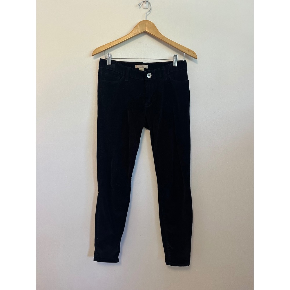 Banana Republic Black Corduroy Skinny Pants | Size 27